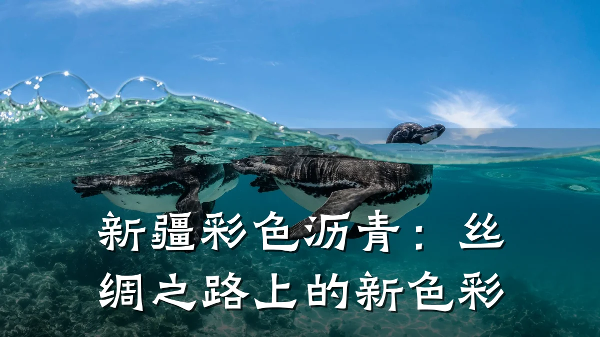 新疆彩色沥青:丝绸之路上的新色彩