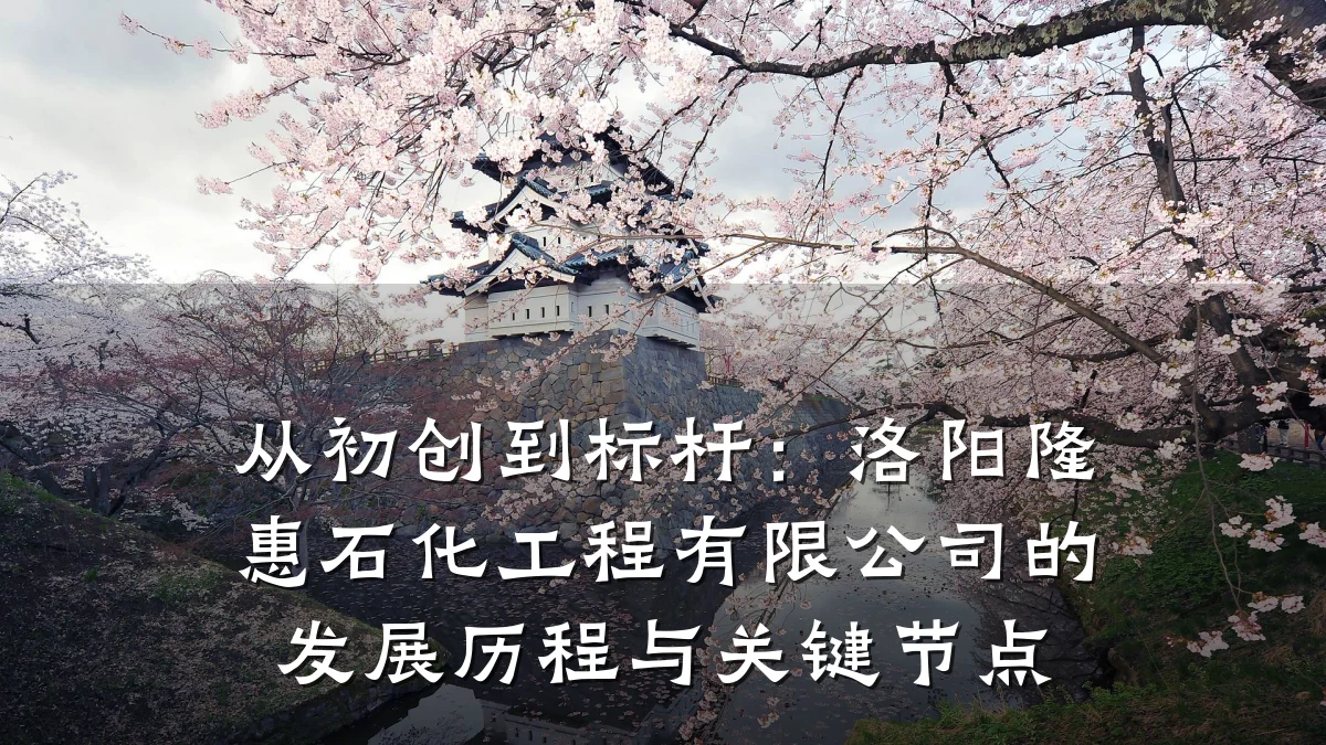 从初创到标杆:洛阳隆惠石化工程有限公司的发展历程与关键节点