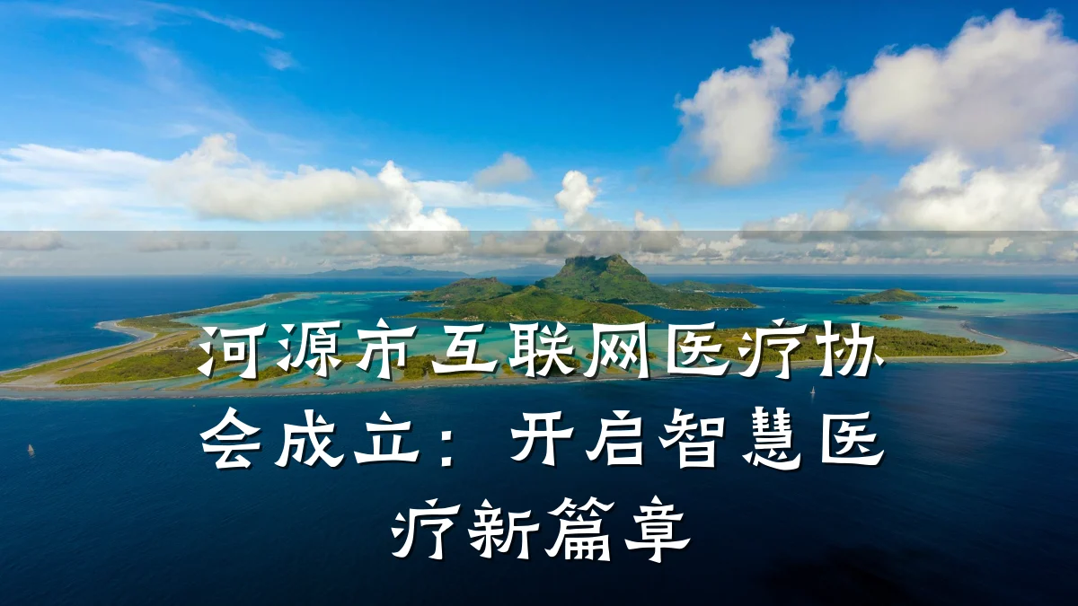 河源市互联网医疗协会成立:开启智慧医疗新篇章