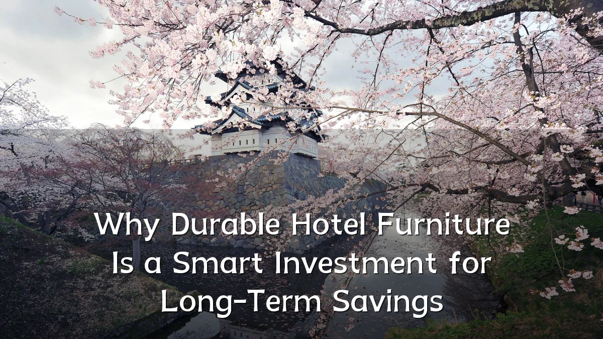Why Durable Hotel Furniture Is a Smart Investment for Long-Term Savings