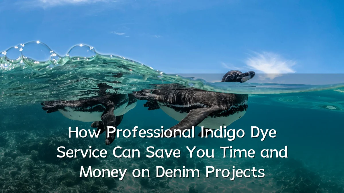 How Professional Indigo Dye Service Can Save You Time and Money on Denim Projects