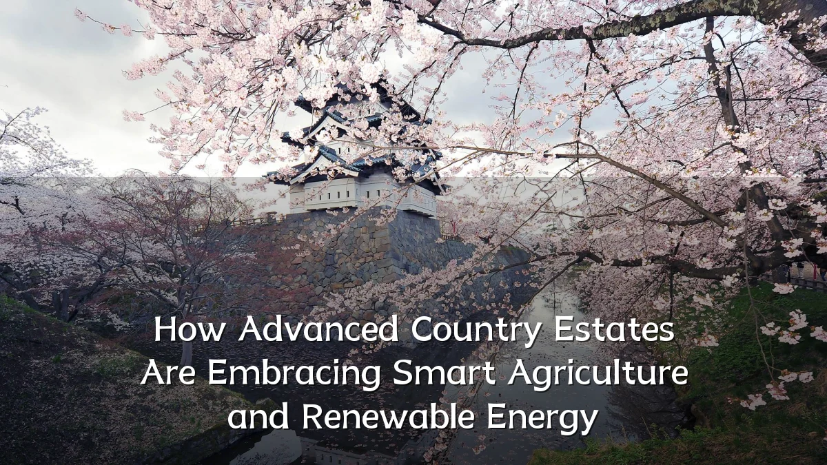 How Advanced Country Estates Are Embracing Smart Agriculture and Renewable Energy