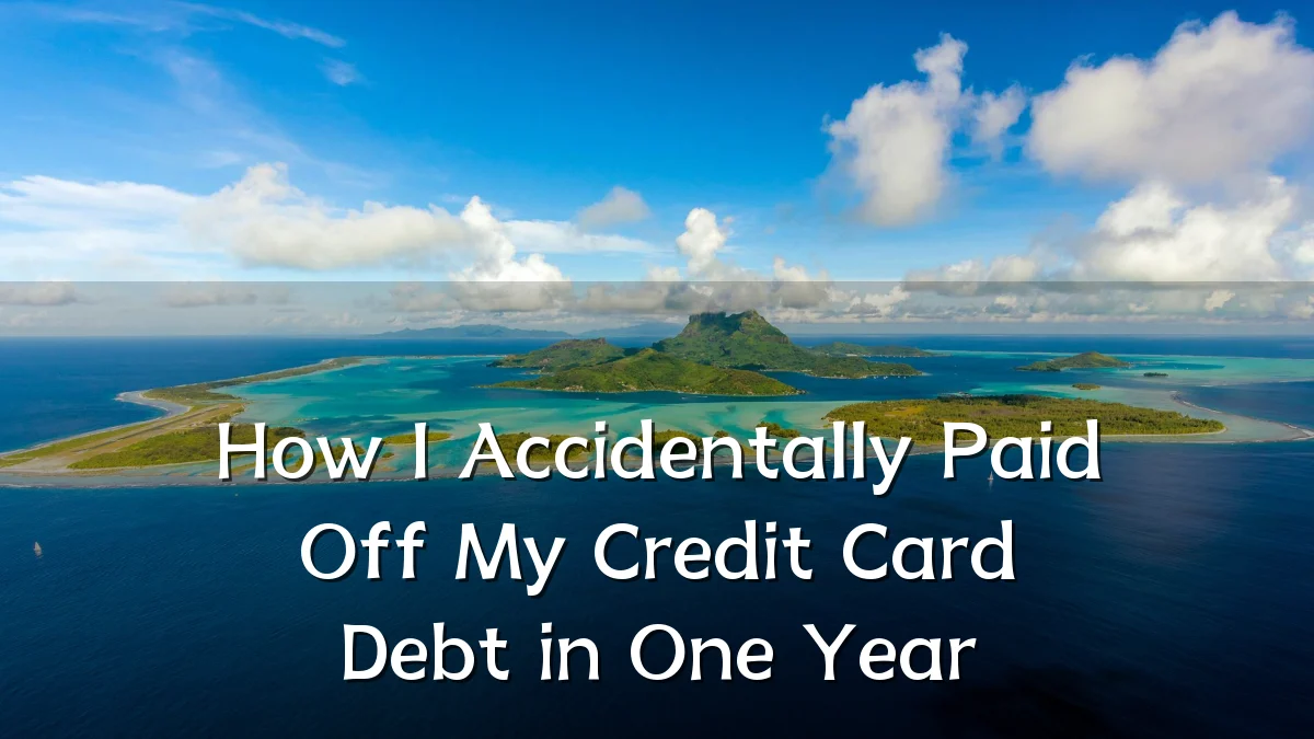 How I Accidentally Paid Off My Credit Card Debt in One Year