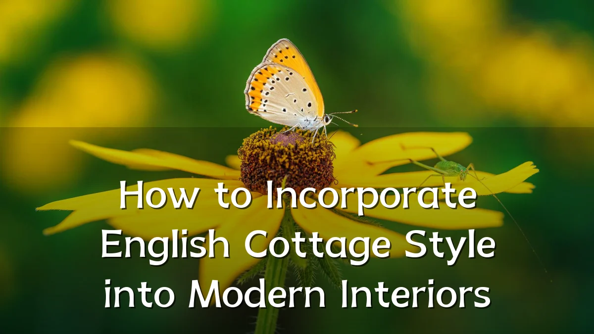 How to Incorporate English Cottage Style into Modern Interiors
