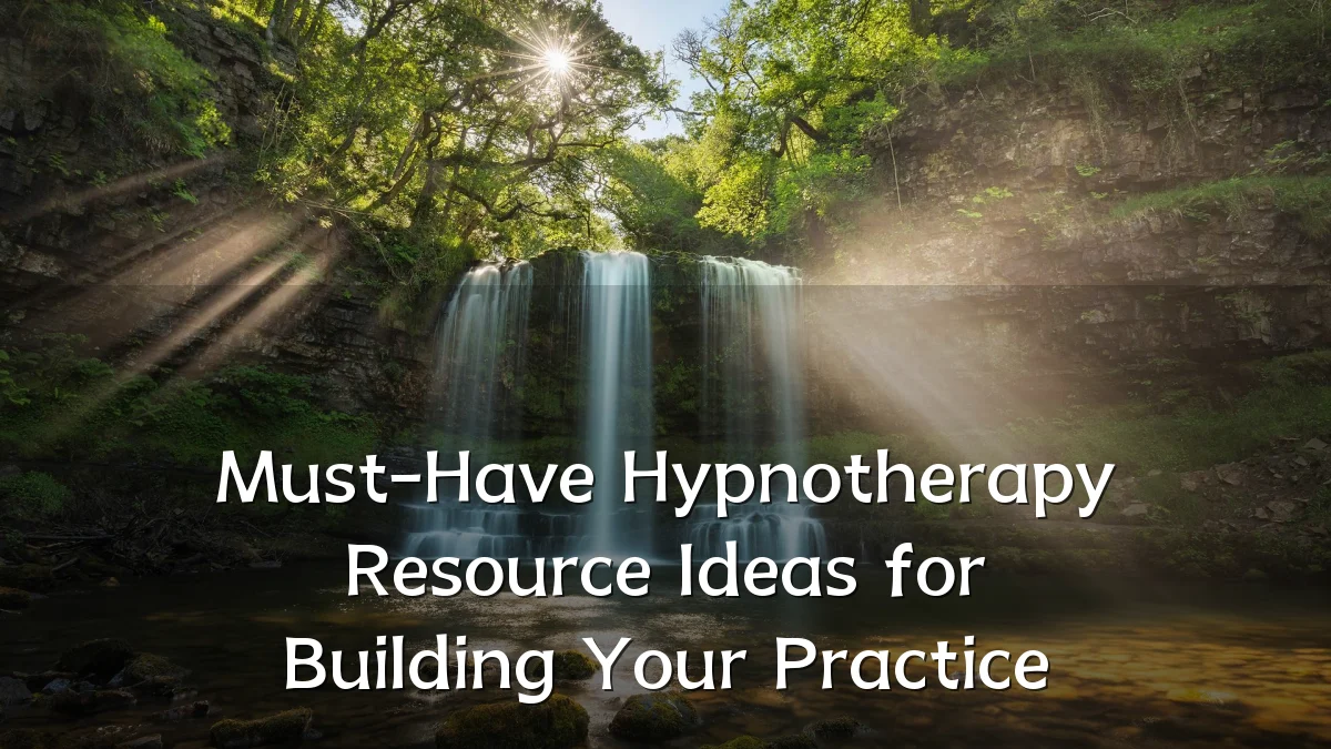Must-Have Hypnotherapy Resource Ideas for Building Your Practice